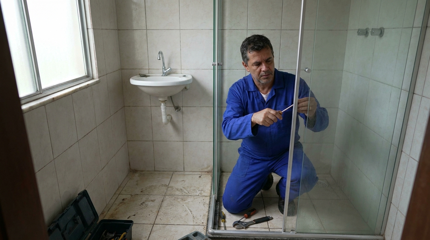 Troca de Roldanas e Trilhos em Palmas‑TO
